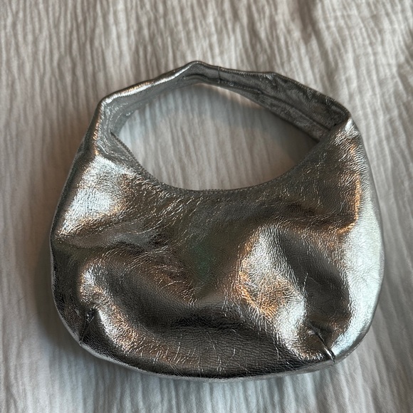 Madewell The Mini Bag in Silver - Picture 1 of 8
